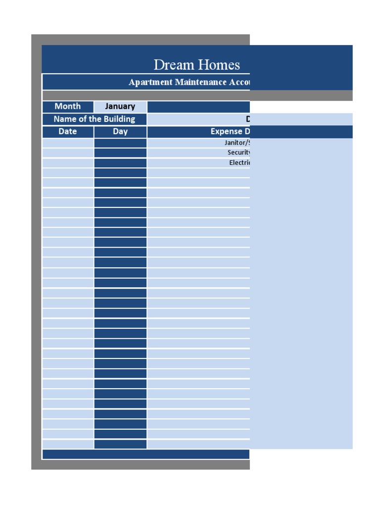 Image showcasing Apartment Maintenance Accounts 2022 | PDF | Technology & Engineering