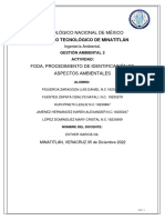 Procedimiento para Identificacion de Aspectos Ambientales