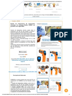 Pistola de Temperatura de Termómetro Infrarrojo Sin Contacto Nubee 8380H 2