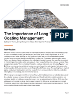 The Importance of Long Term Coating Management