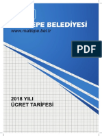 2018 Ucret Tarifleri