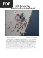 2008 Burning Man Stipulation Monitoring Report