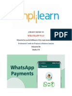 Whatsapp Pay-Madhu S R