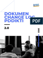 Dokumen Change Log PDDikti