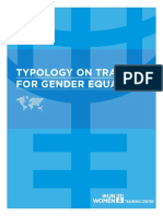 Typology on Training for Gender Equality En