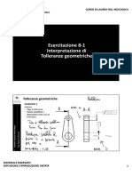 E08. Tolleranze Geometriche