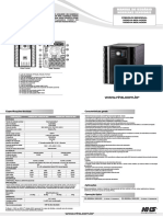 Manual Técnico Premium 1000VA e 1500VA Isolador PET NBR 14136 V10
