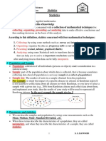 Part 1-Statistics