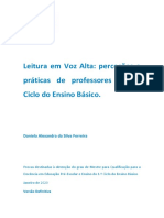 Percepções e Práticas de Leitura em Voz Alta