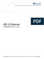 BDI 2.0 Manual