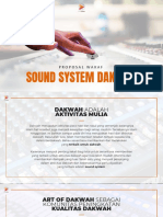 Proposal Wakaf Sound System