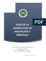 Guia de Mediacion y Arbitraje