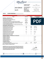 Resultados de análisis clínicos de Jacobo López García