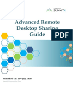 Advanced Remote Desktop Sharing Guide V1.1