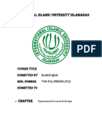 International Islamic University Islamabad TITLE PAGE For Assignments..