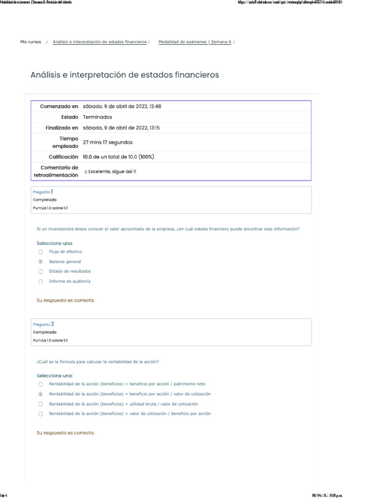 examen-semana-6-pdf-compartir-finanzas-dividendo