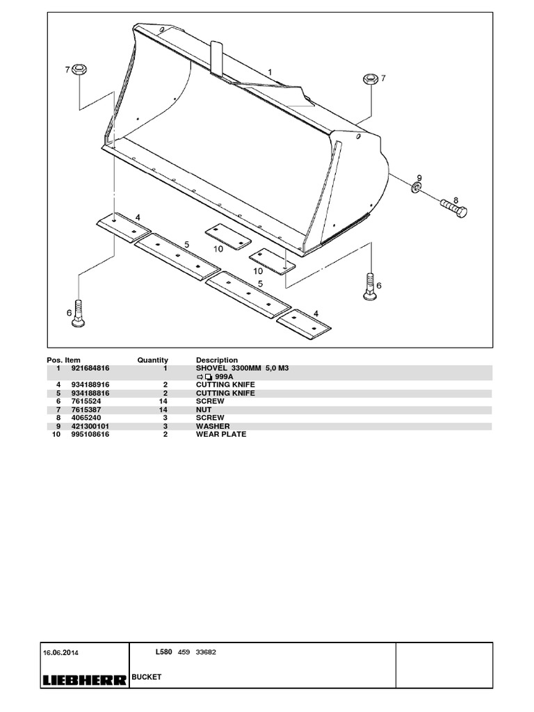 Parts List for Loader 7615524 | PDF
