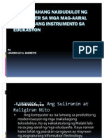 Kahalagahang Naidudulot NG Kompyuter Sa Mga Mag-Aaral Bilang