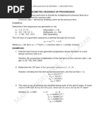 Lesson 3. Geometric Sequence