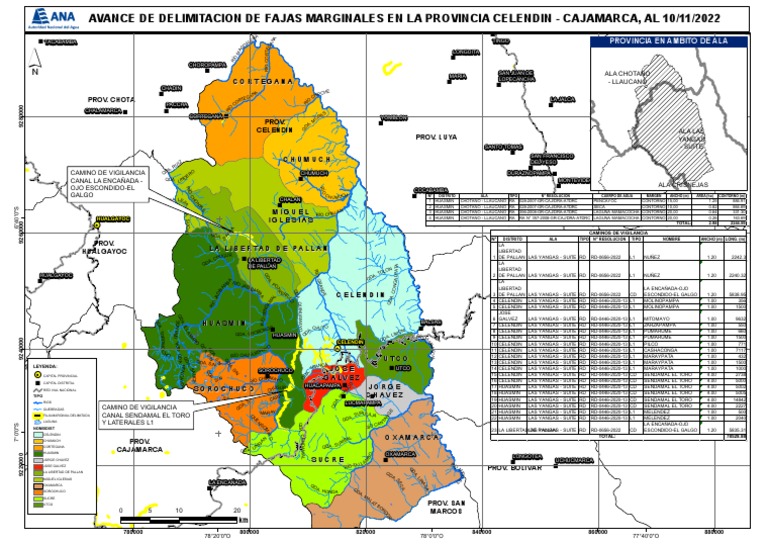 Delimitación de Fajas Marginales en Cajamarca | PDF