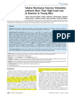 Low Load Hi Vol Resistance Training Best For Hypertrophy - Research