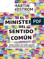 Martin Lindstrom - El Ministerio Del Sentido Común