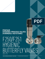 Hygienic Butterfly Valves f250 f251 Wafer Suedmo Brochure en