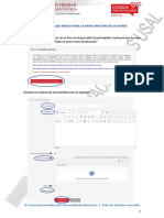 Manual de Uso Básico para La Participación en Los Foros