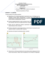 MIE1727 Quality Assurance I Assignment 1 Analysis