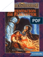 La Tentacion de Elminster - Ed Greenwood