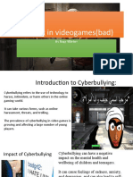 Cyberbullying in Videogames (Bad)