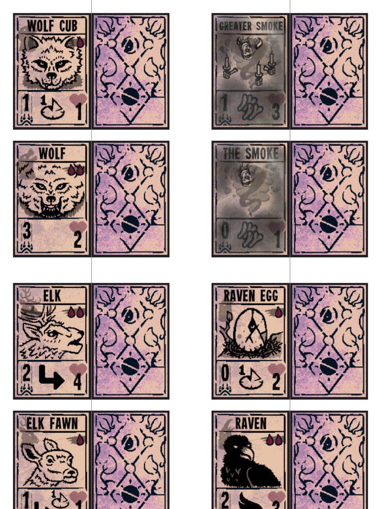 Inscryption Fold Cards v1 2 - 1