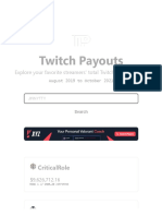 Twitch Payouts - Gross Earnings For Your Favorite Twitch Streamers!