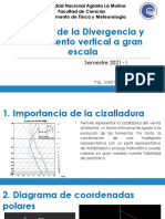 Análisis de La Divergencia - Movimiento Vertical A Gran Escala