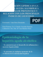 Tesis. MDA en Hepatitis Aguda Alcohólica Grave. Presentación