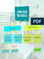 Gráfico de Cuadro Comparativo o Seis Conceptos Relacionados Ordenado Multicolor