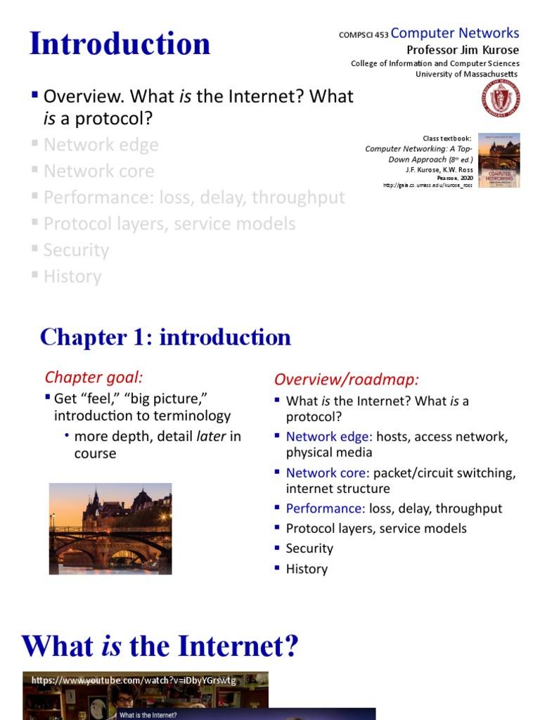 1.1 - What Is The Internet | PDF | Computer Network | Internet