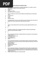 Chapter 12: Quantitative Data Analysis Part 2: Hypothesis Testing