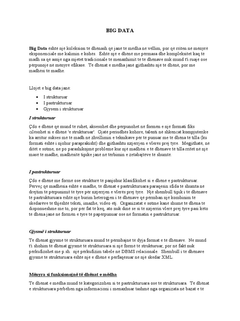 Big Data | PDF
