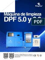 Catálogo de máquinas de limpieza KINGKAR DPF 5.0 y 6.0（西语）