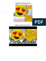 Moldes Porta Moedas Emogi