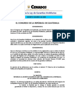 Decreto 046-2008 Reforma La Ley de Garantías Mobiliarias