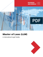 Master of Laws LLM 2023-2024
