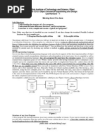 Birla Institute of Technology and Science, Pilani CS/IS C313: Object Oriented Programming and Design Lab Handout - 1 Moving From C To Java