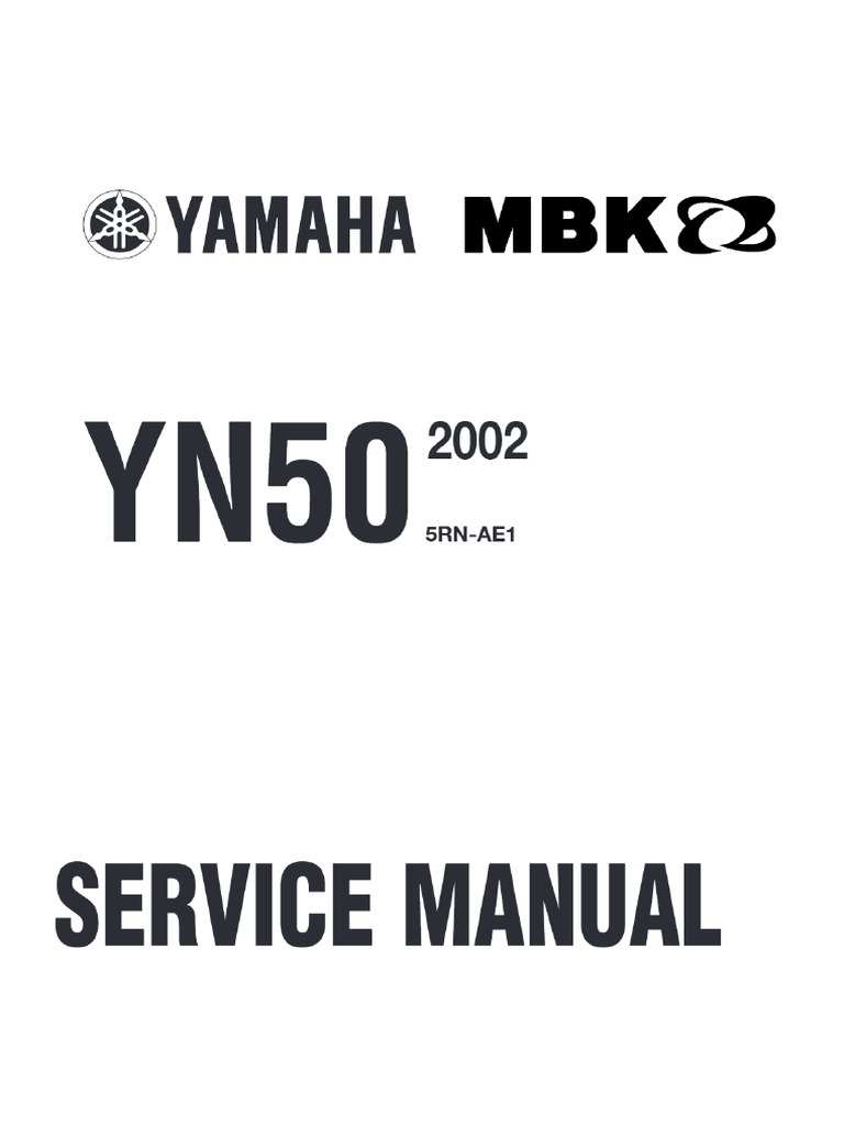 Yamaha Neos Service Manual | PDF
