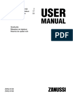 Manual Zanussi ZWQ6100, ZWQ6120