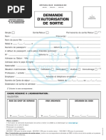 Demande de Carte de Séjour au Gabon | PDF