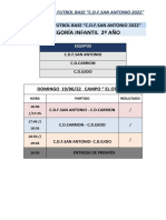 Triangular Infantil 2 Aã o Torneo 2022