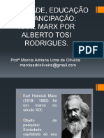 Marx e A Educação