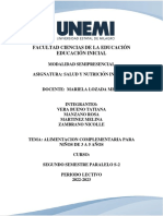 Alimentacion Complementario Niños